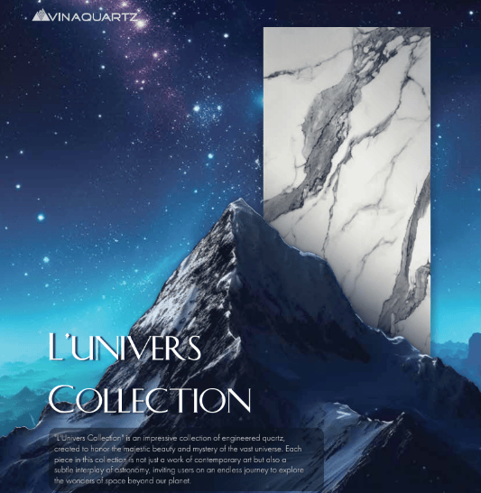 L'Univers quartz slabs design