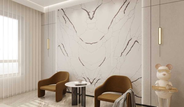 Calacatta Black install 1