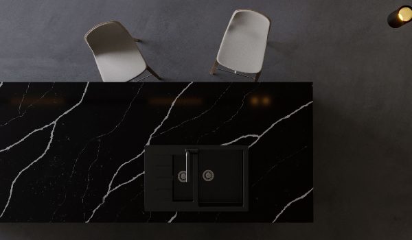 Black Marquina install 4