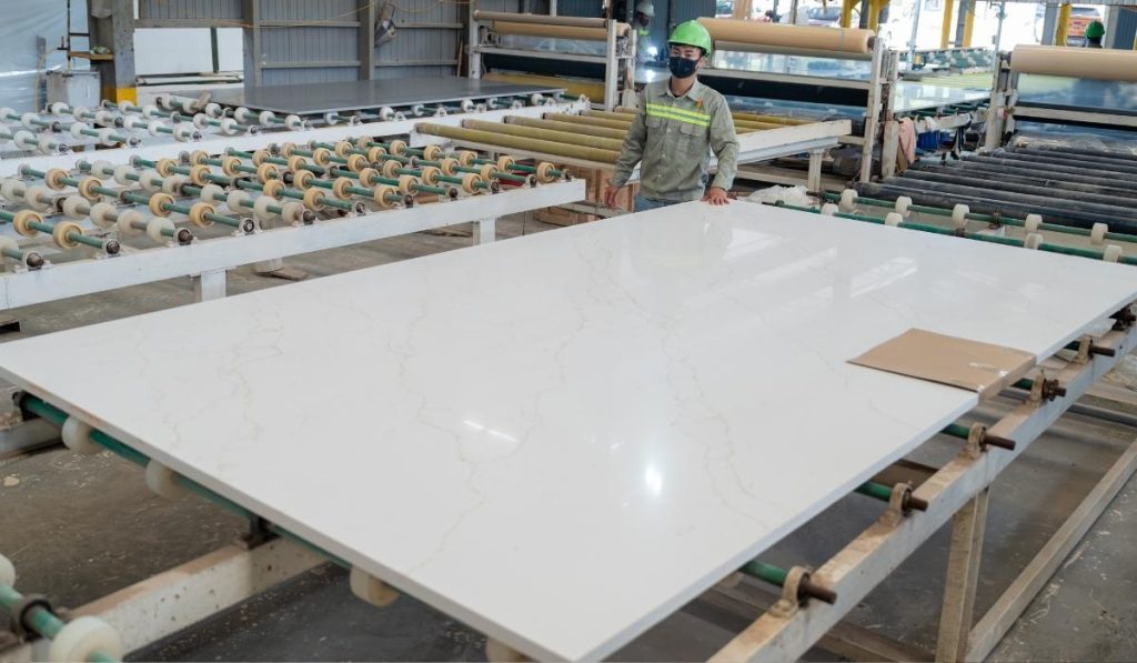 Quartz slabs from Vinaquartz with Superior Durability and Water Resistance