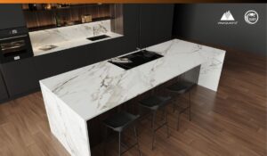 Full-Body Printed Quartz Slabs: Redefining Surface Aesthetics with Through-Body Vein Depth